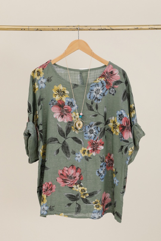 Blouses Femme Beige CHANA MOD H318 Efashion Paris