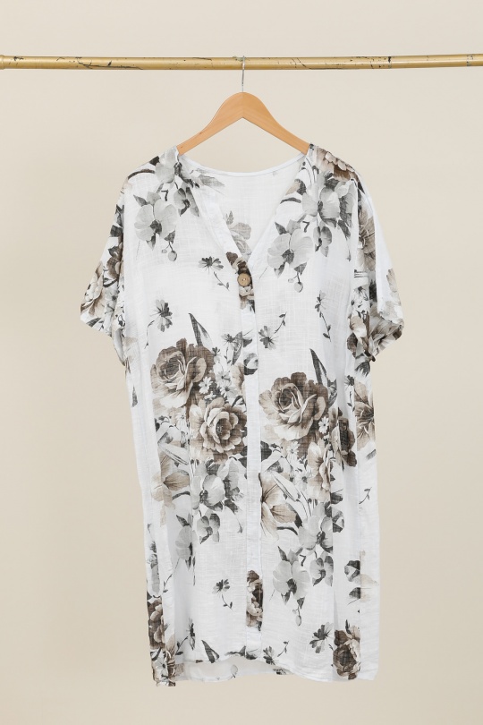 Vestidos cortos Mujer Beige CHANA MOD TU656 Efashion Paris