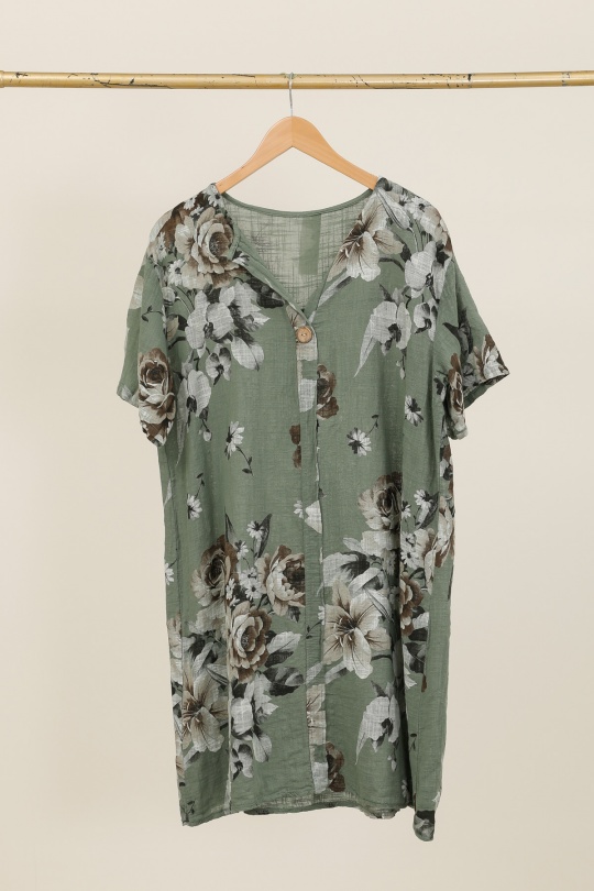 Vestidos cortos Mujer Beige CHANA MOD TU656 Efashion Paris
