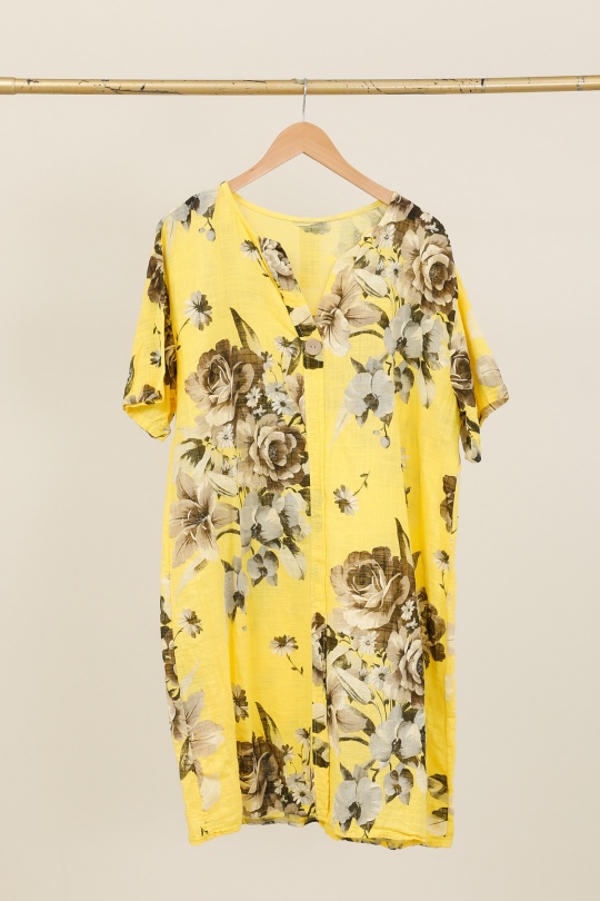 Vestidos cortos Mujer Beige CHANA MOD TU656 Efashion Paris
