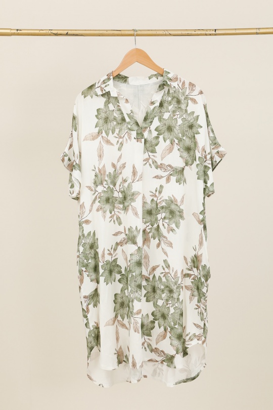 Midi dresses Women Sky blue CHANA MOD R619 Efashion Paris