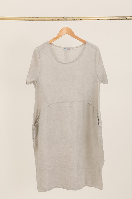 Robes courtes Femme Beige CHANA MOD TU3353 Efashion Paris