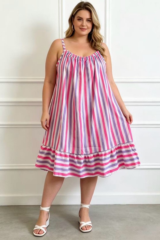 Robes mi-longues Femme Anis CHANA MOD TU801 Efashion Paris