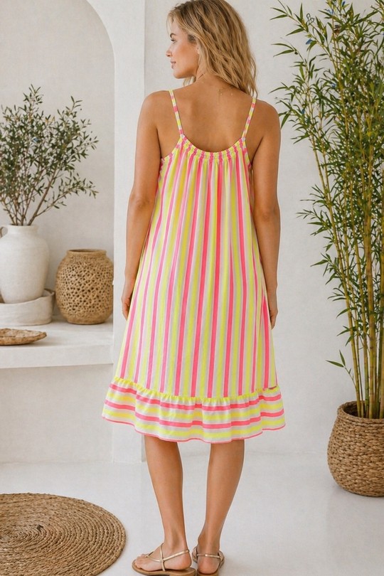 Robes mi-longues Femme Anis CHANA MOD TU801 Efashion Paris