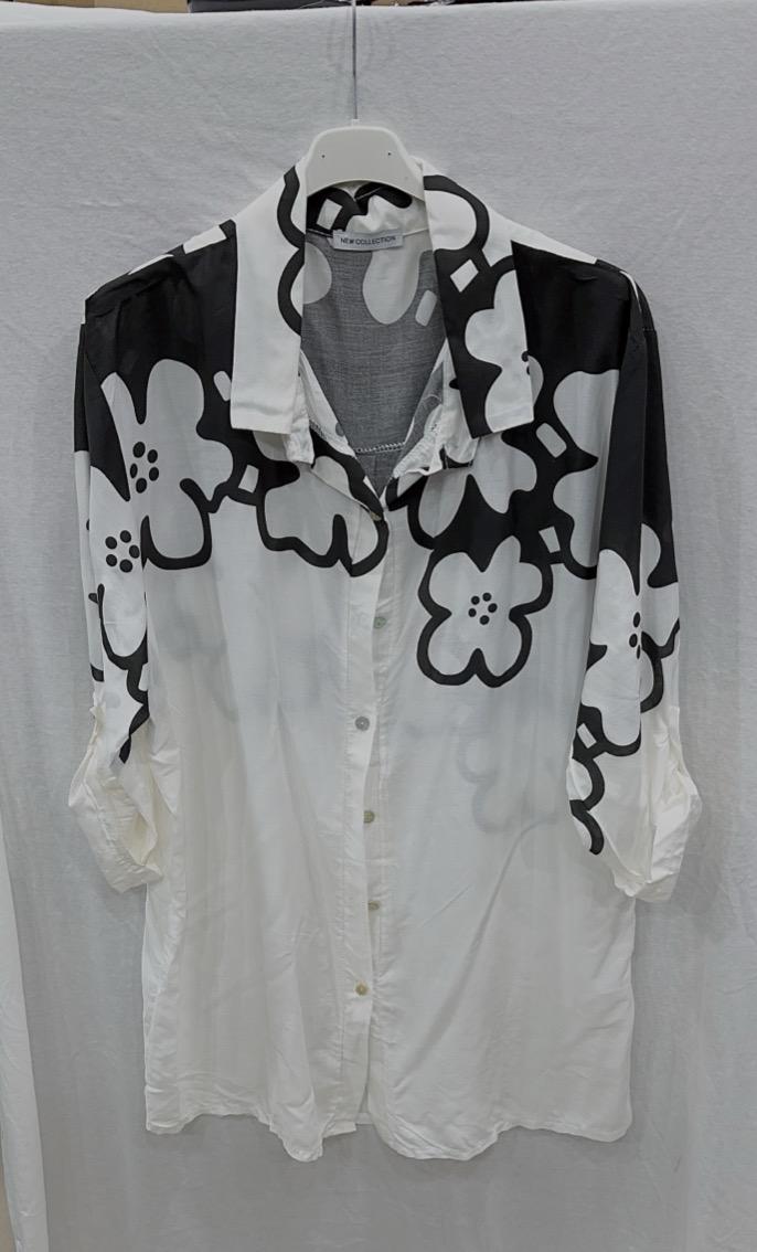 Camisas Mujer Beige CHANA MOD CH54 #c Efashion Paris