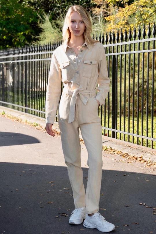 Jumpsuits Women Khaki CIMINY C10670 Efashion Paris