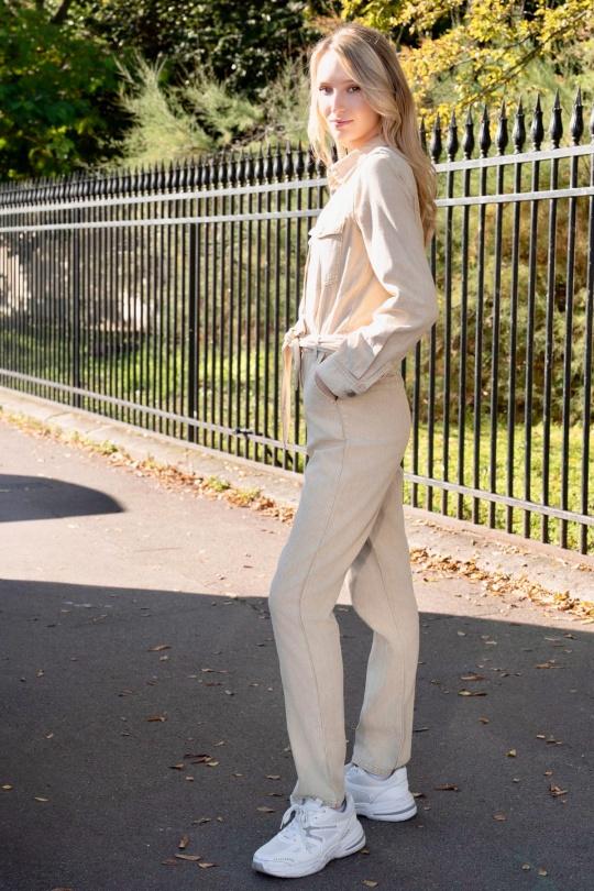 Jumpsuits Women Khaki CIMINY C10670 Efashion Paris