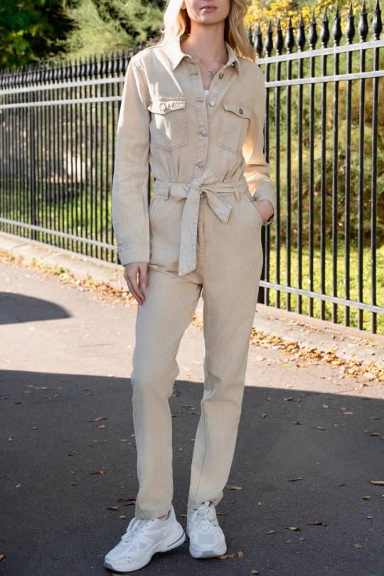 Jumpsuits Women Khaki CIMINY C10670 Efashion Paris