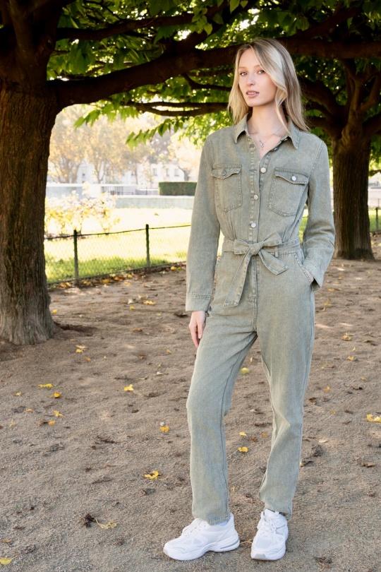 Jumpsuits Women Khaki CIMINY C10670 Efashion Paris