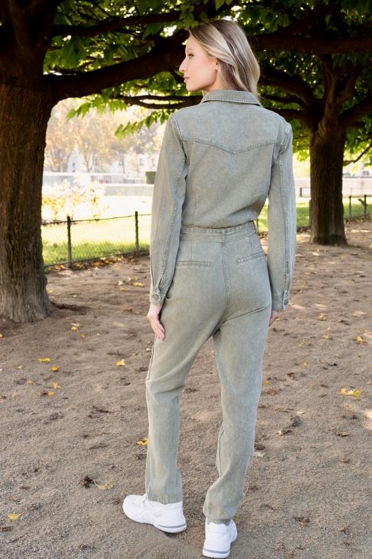 Jumpsuits Women Khaki CIMINY C10670 Efashion Paris