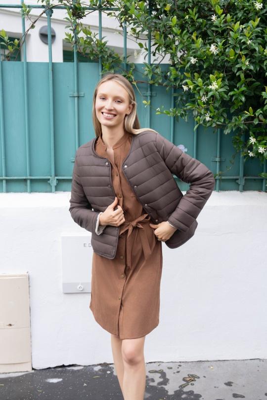 Doudounes Femme Choco CIMINY M0506 Efashion Paris