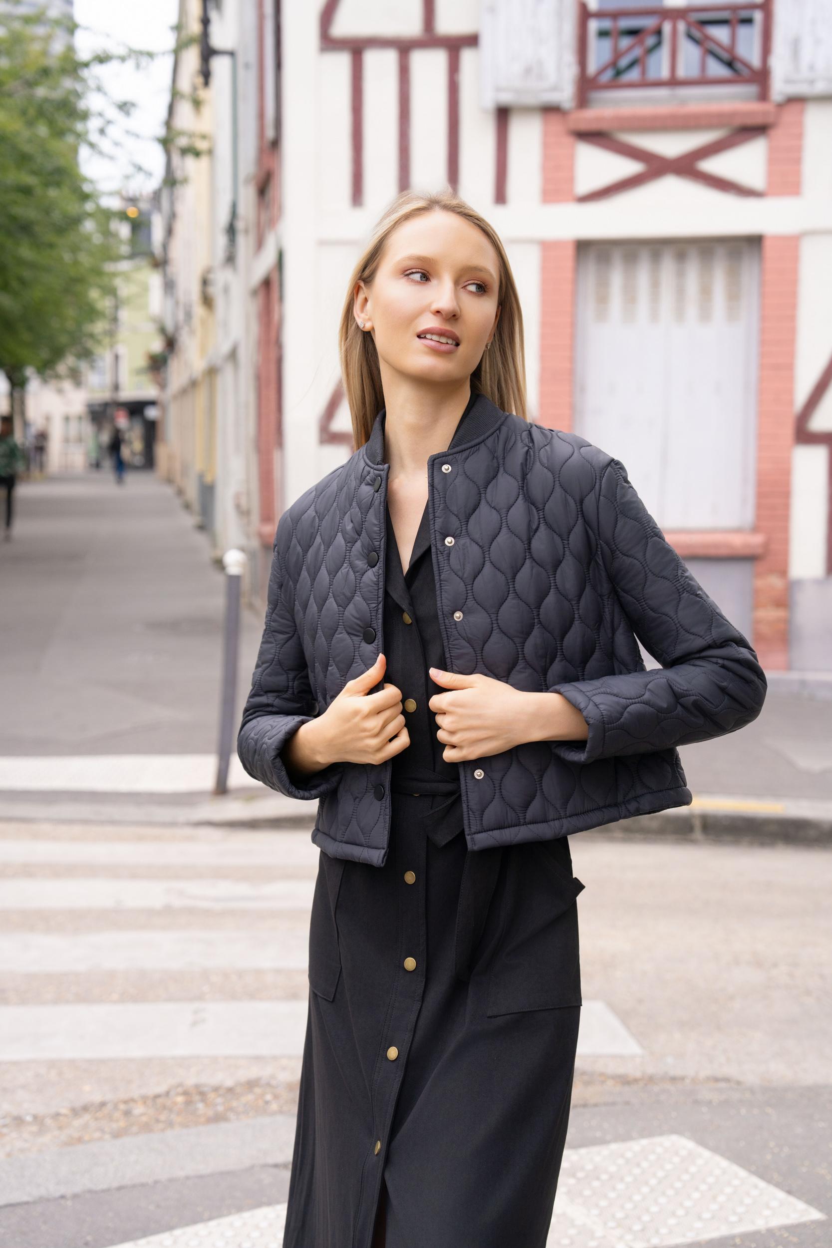 Doudounes Femme Noir CIMINY M0491 #c Efashion Paris