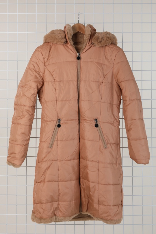 Doudounes Femme Bleu NEW LOLO BM6618 REVESIBLE Efashion Paris