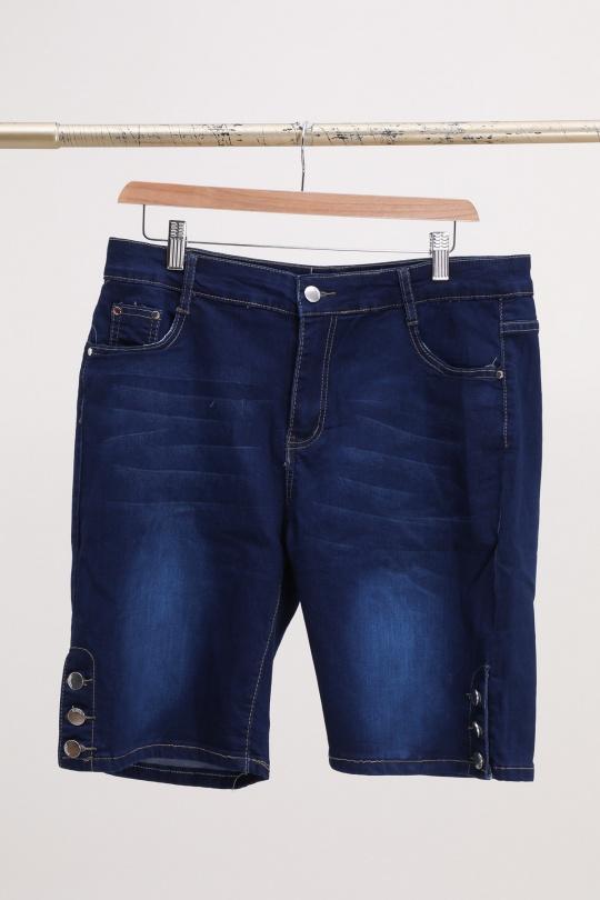 Shorts Women Blue NEW LOLO PS2050 Efashion Paris