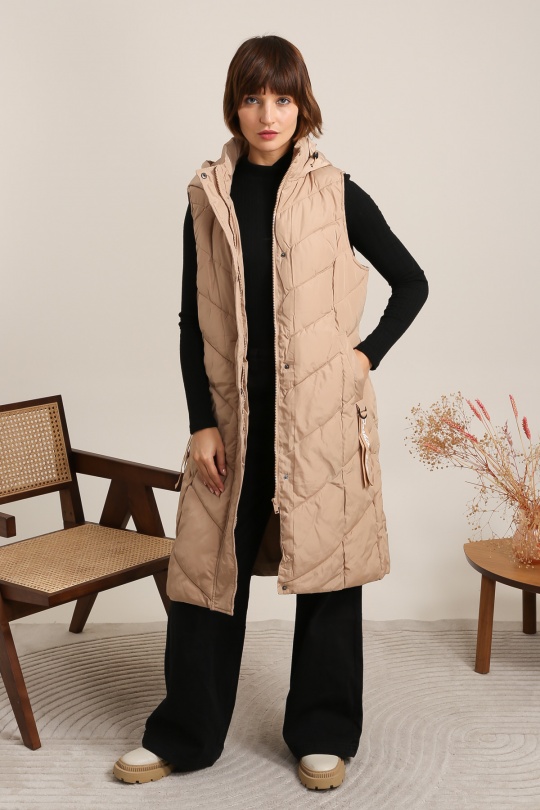 Doudounes Femme Camel NEW LOLO BL556 Efashion Paris