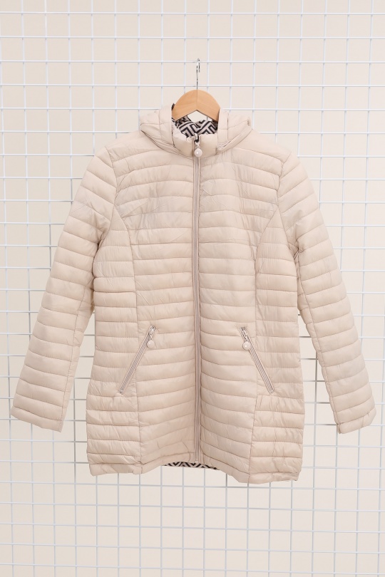 Doudounes Femme Vert NEW LOLO T3009 REVERSIBLE  Efashion Paris