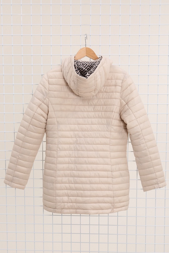 Doudounes Femme Vert NEW LOLO T3009 REVERSIBLE  Efashion Paris