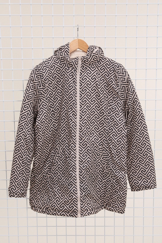 Doudounes Femme Vert NEW LOLO T3009 REVERSIBLE  Efashion Paris