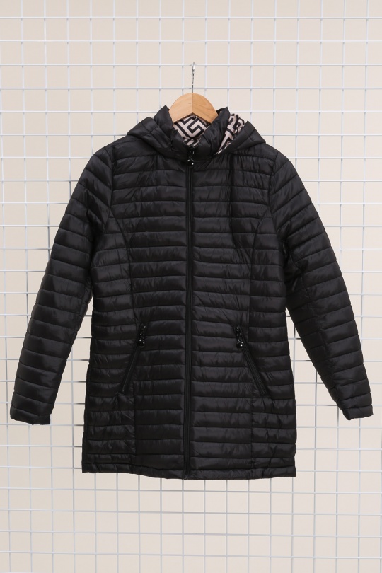 Doudounes Femme Vert NEW LOLO T3009 REVERSIBLE  Efashion Paris