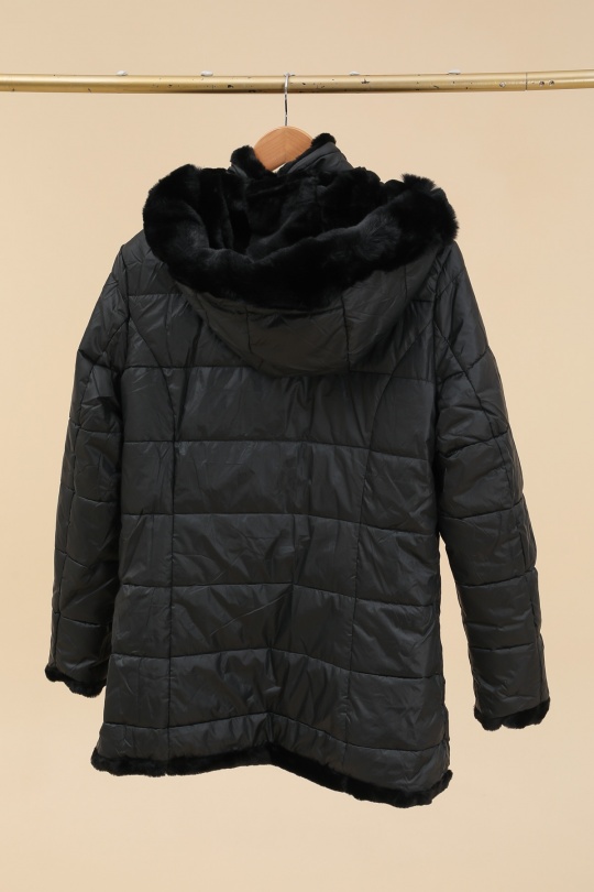 Doudounes Femme Noir NEW LOLO 8621 Efashion Paris