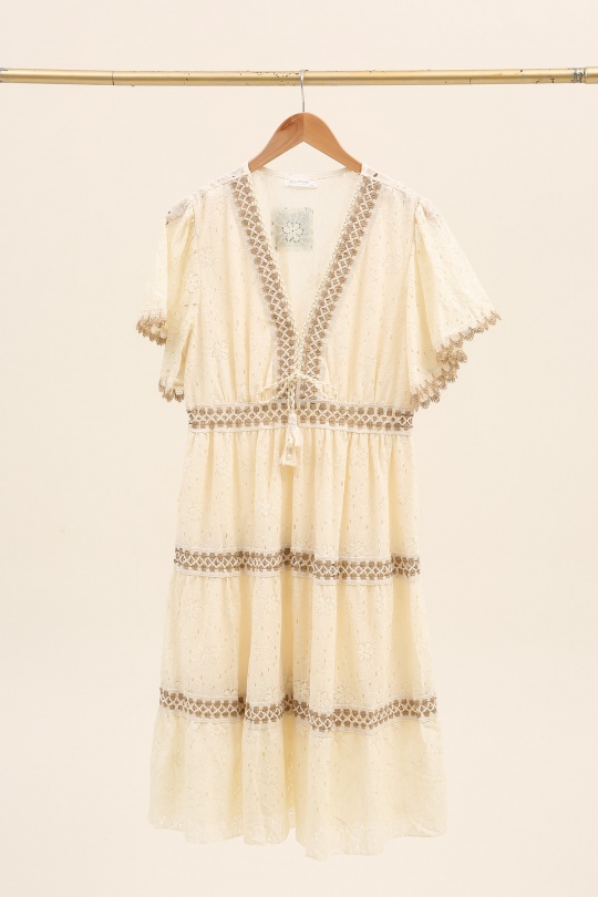 Robes courtes Femme Couleurs mélangées NEW LOLO D0010 Efashion Paris