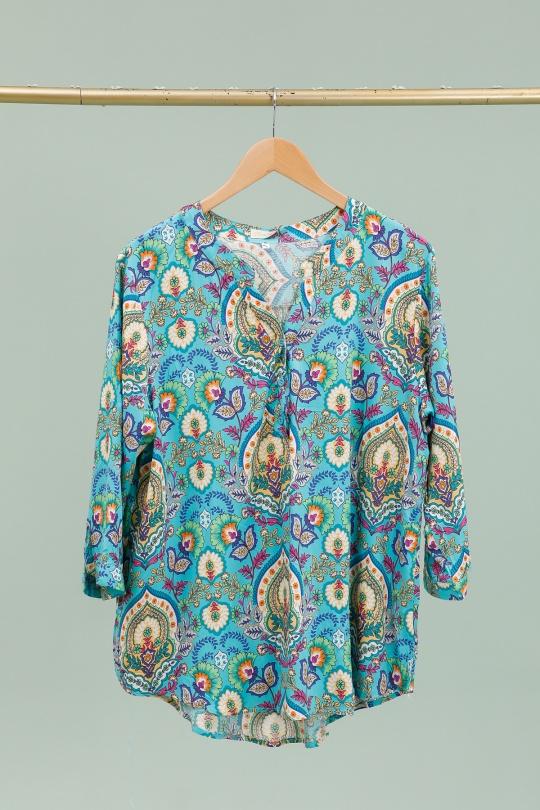 Camicette Donna Colori mescolati NEW LOLO 3079 Efashion Paris