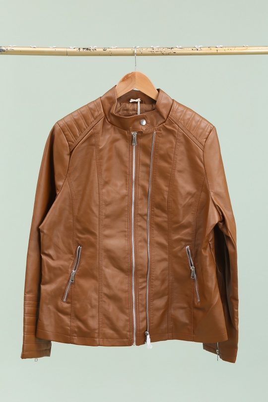 Vestes Femme Camel NEW LOLO VV536 Efashion Paris