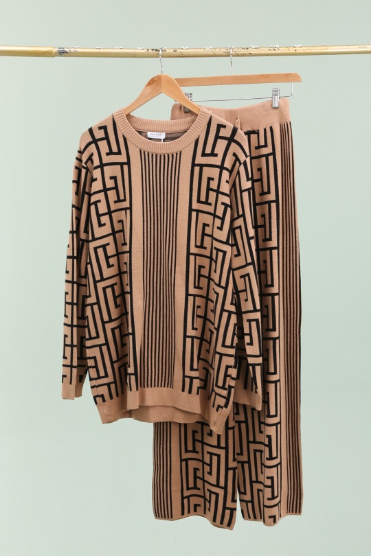 Ensembles Femme Couleurs mélangées NEW LOLO PU178 Efashion Paris