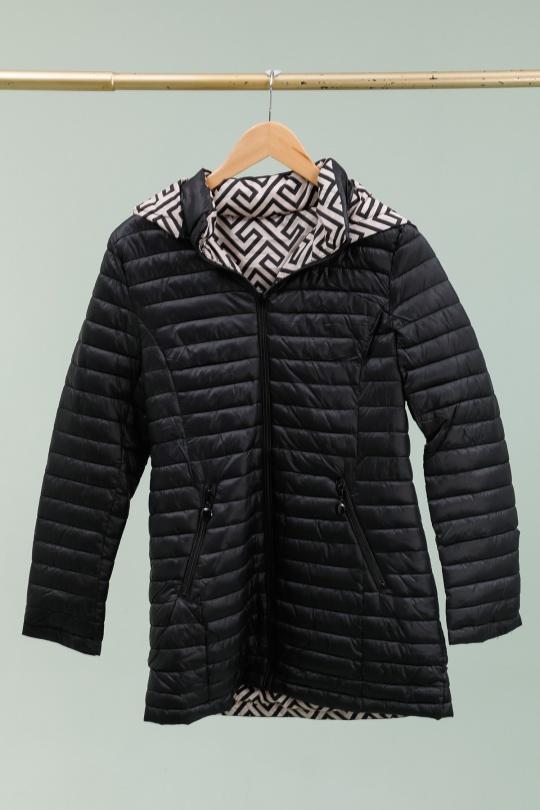 Doudounes Femme Noir NEW LOLO T3009 Efashion Paris