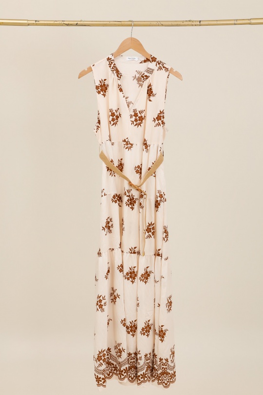 Robes longues Femme Couleurs mélangées NEW LOLO A3227 Efashion Paris