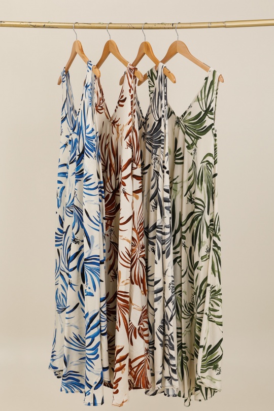 Robes longues Femme Couleurs mélangées NEW LOLO A3238 Efashion Paris