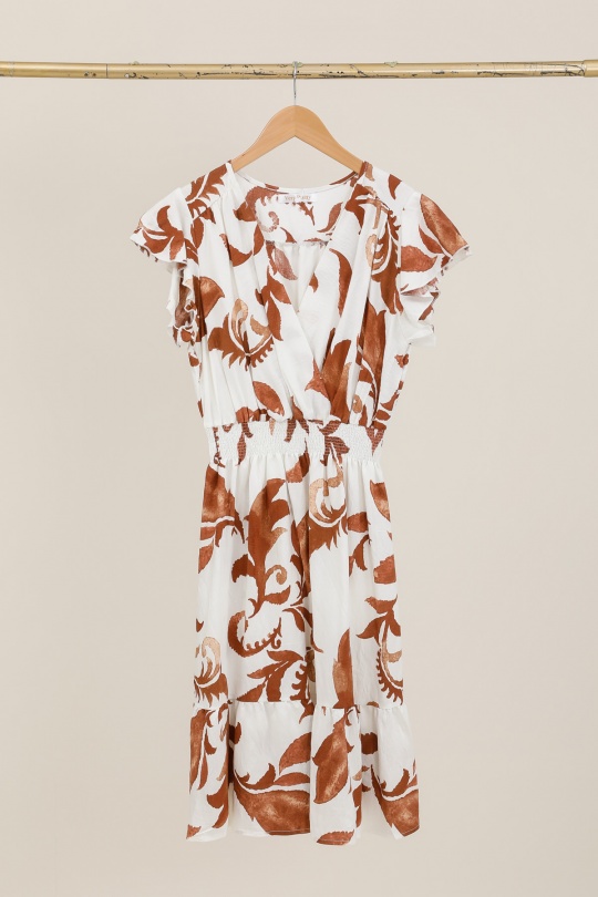 Robes courtes Femme Couleurs mélangées NEW LOLO C66 Efashion Paris