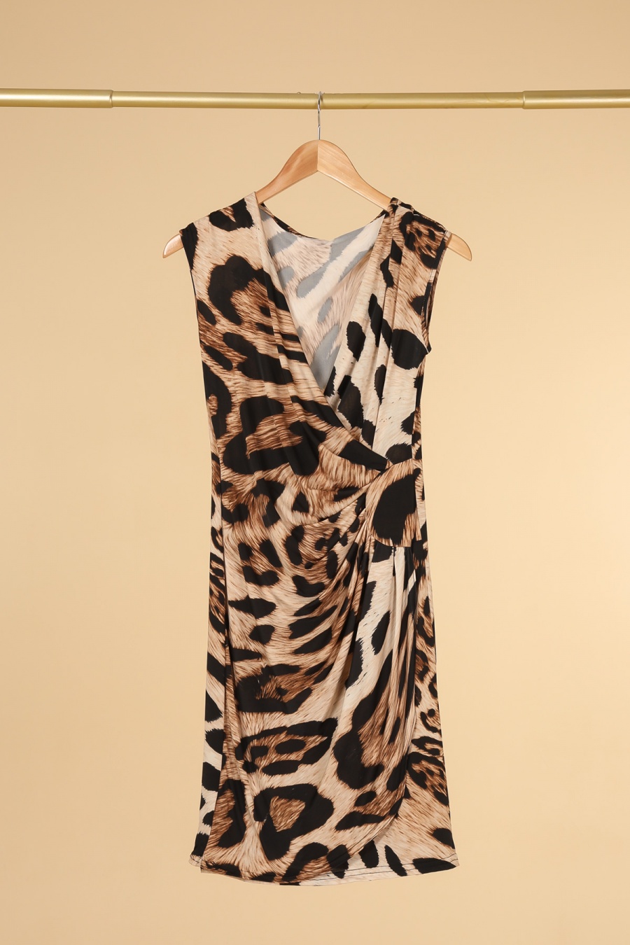 Vestidos a media pierna Mujer Taupe NEW LOLO DE70 #c Efashion Paris