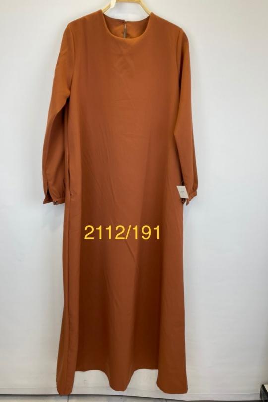 Abaya Femme Vert clair SILVER FASHION 2112 Efashion Paris