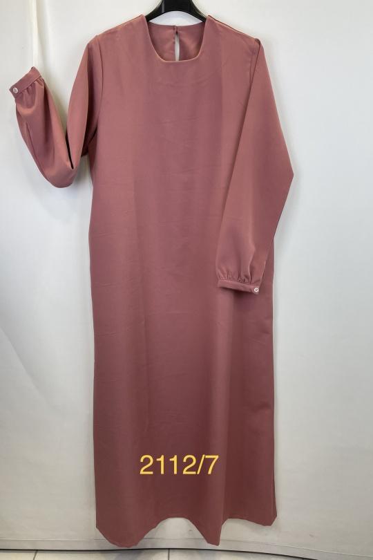 Abaya Femme Vert clair SILVER FASHION 2112 Efashion Paris