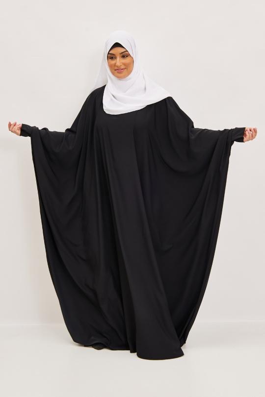 Abaya Femme Bordeaux SILVER FASHION 6176 Efashion Paris