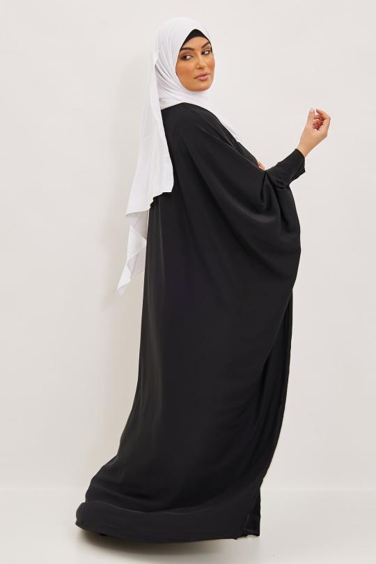 Abaya Femme Bordeaux SILVER FASHION 6176 Efashion Paris