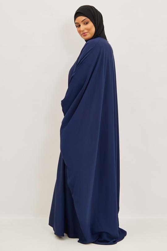 Abaya Femme Bordeaux SILVER FASHION 6176 Efashion Paris
