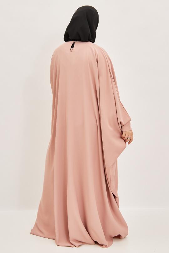 Abaya Femme Bordeaux SILVER FASHION 6176 Efashion Paris
