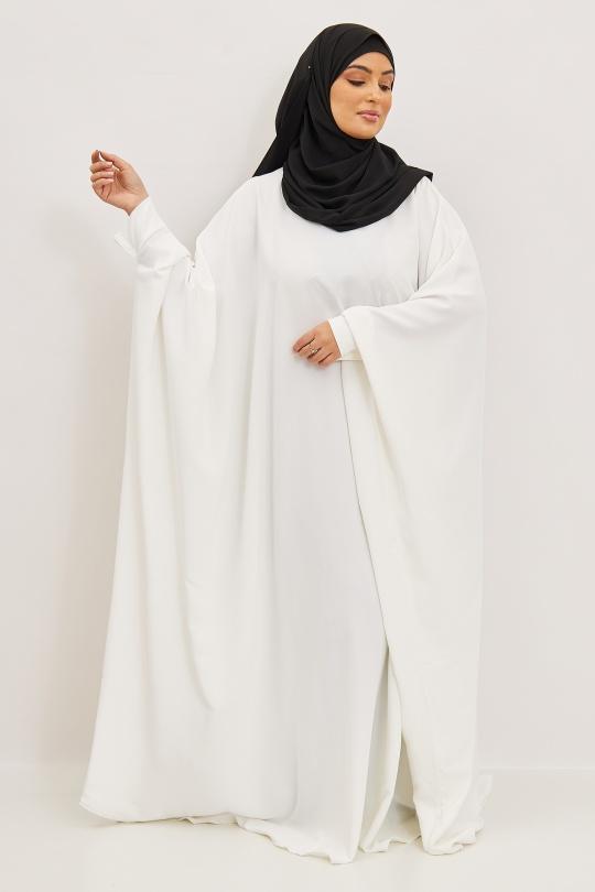 Abaya Femme Bordeaux SILVER FASHION 6176 Efashion Paris