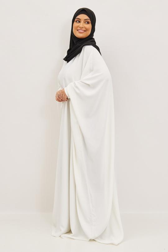 Abaya Femme Bordeaux SILVER FASHION 6176 Efashion Paris