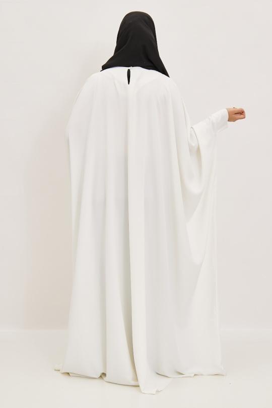 Abaya Femme Bordeaux SILVER FASHION 6176 Efashion Paris