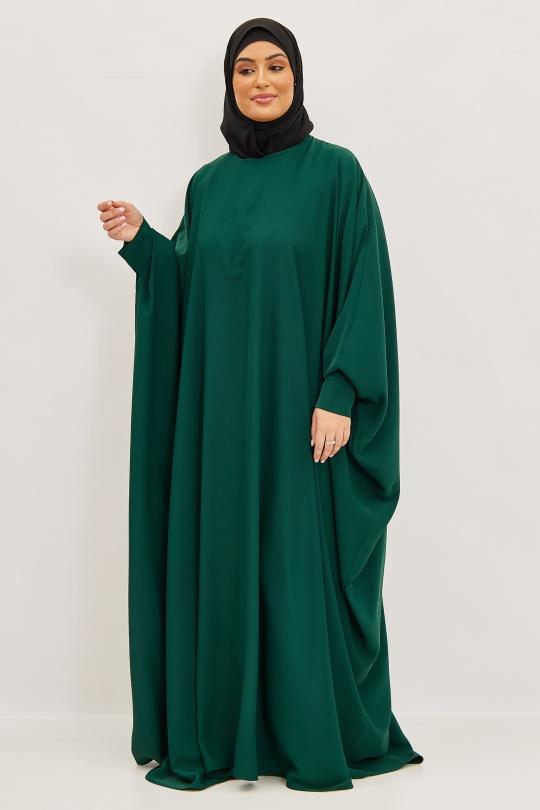 Abaya Femme Bordeaux SILVER FASHION 6176 Efashion Paris