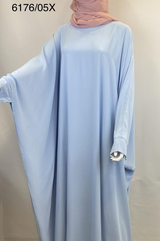 Abaya Femme Bordeaux SILVER FASHION 6176 Efashion Paris