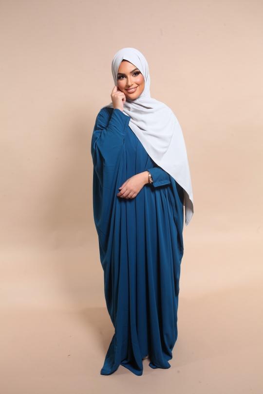 Abaya Femme Bordeaux SILVER FASHION 6176 Efashion Paris