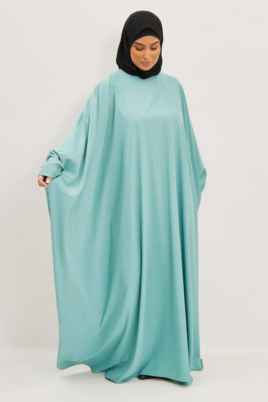 Abaya Femme Bordeaux SILVER FASHION 6176 Efashion Paris