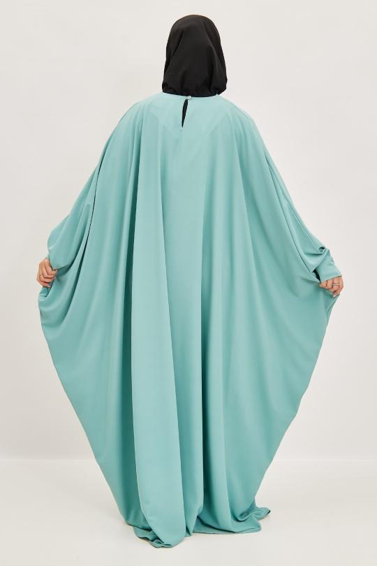 Abaya Femme Bordeaux SILVER FASHION 6176 Efashion Paris
