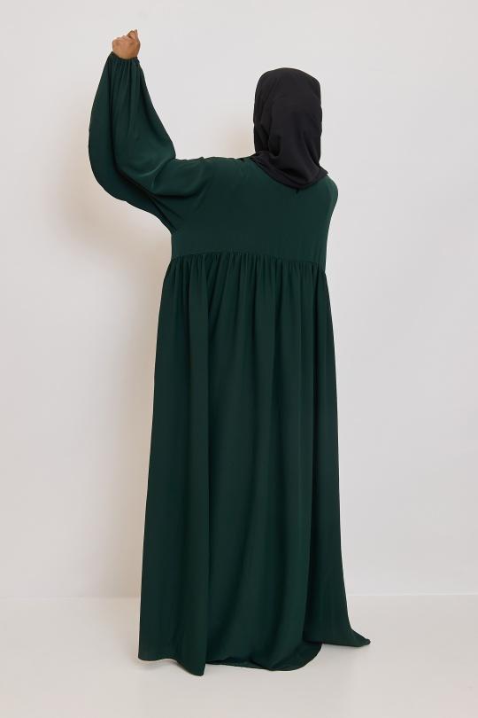 Abaya Femme Noir SILVER FASHION 3001 Efashion Paris