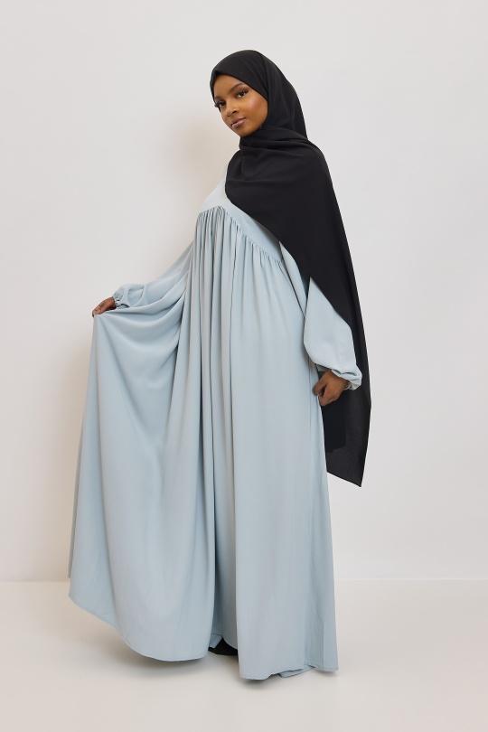 Abaya Femme Noir SILVER FASHION 3001 Efashion Paris