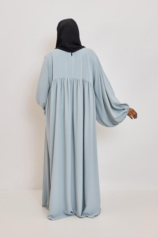 Abaya Femme Noir SILVER FASHION 3001 Efashion Paris